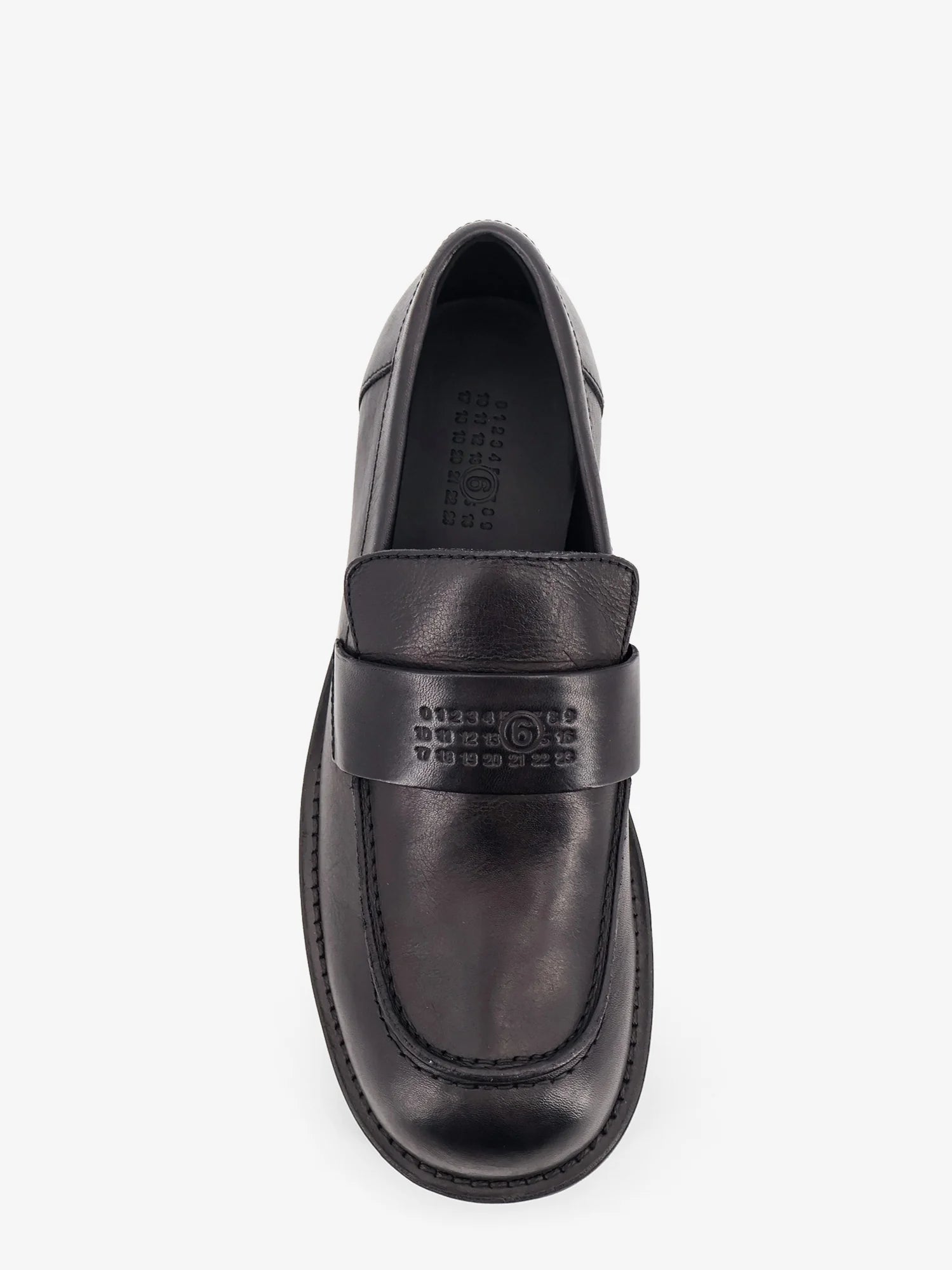 Leather loafers