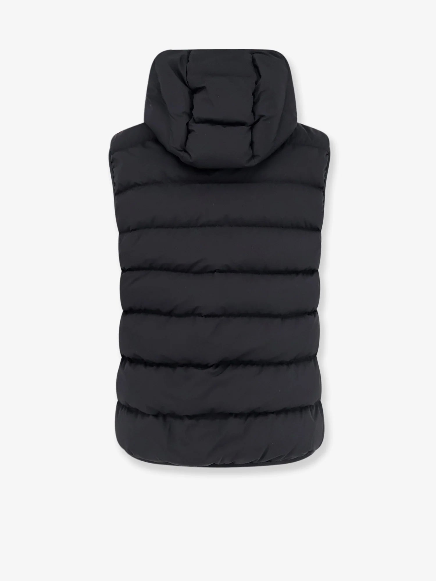Arinella Matt Black sleeveless down jacket