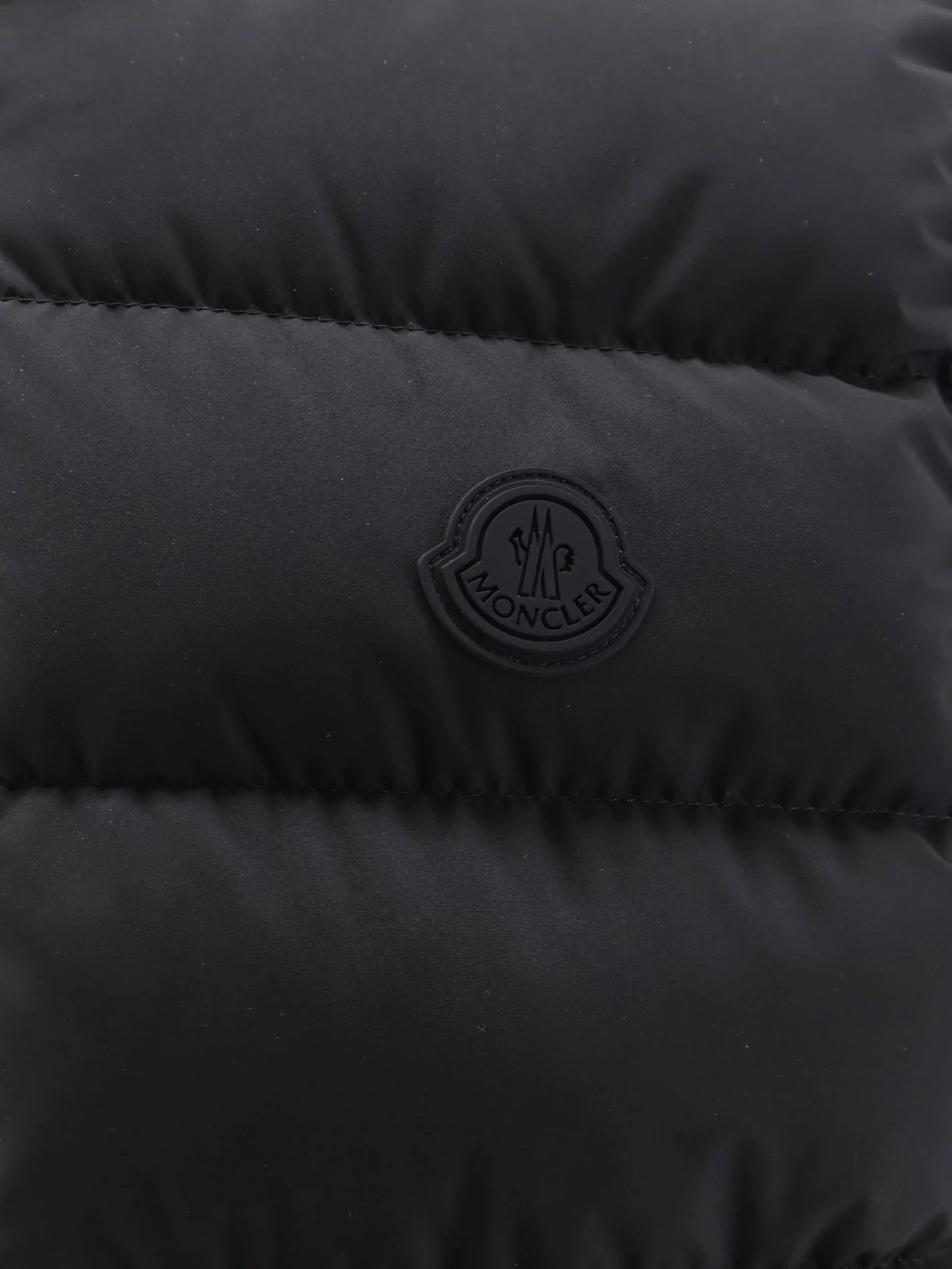 Arinella Matt Black sleeveless down jacket