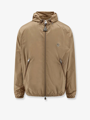 Nylon hooded jacket