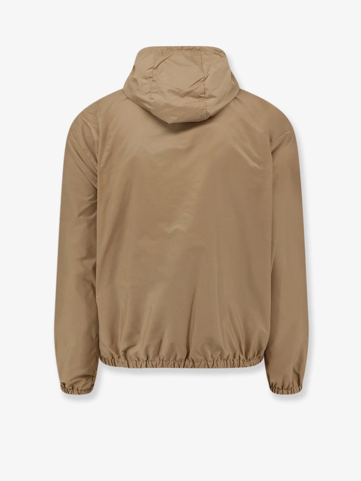 Nylon hooded jacket
