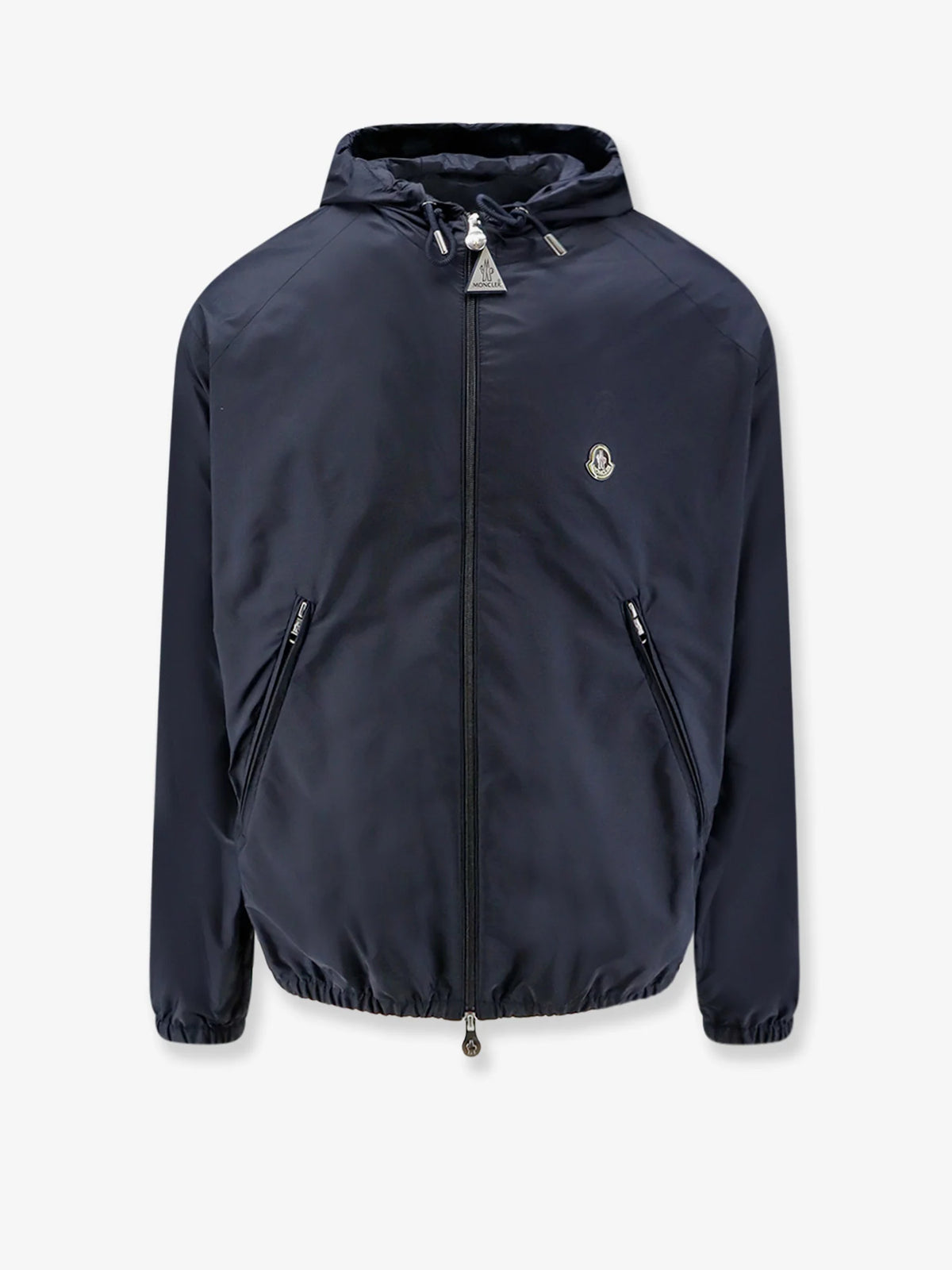 Nylon hooded jacket