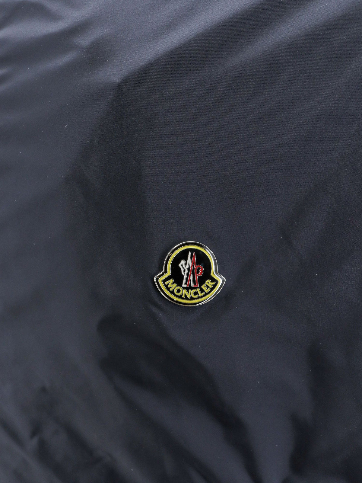 Nylon hooded jacket