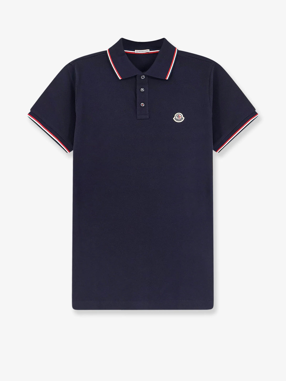 Cotton Polo Shirt with Logo patch