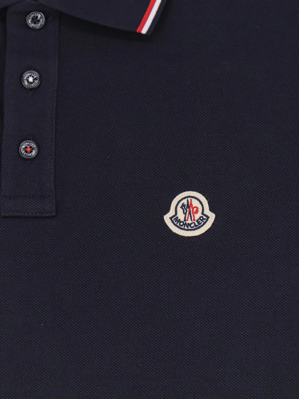 Cotton Polo Shirt with Logo patch