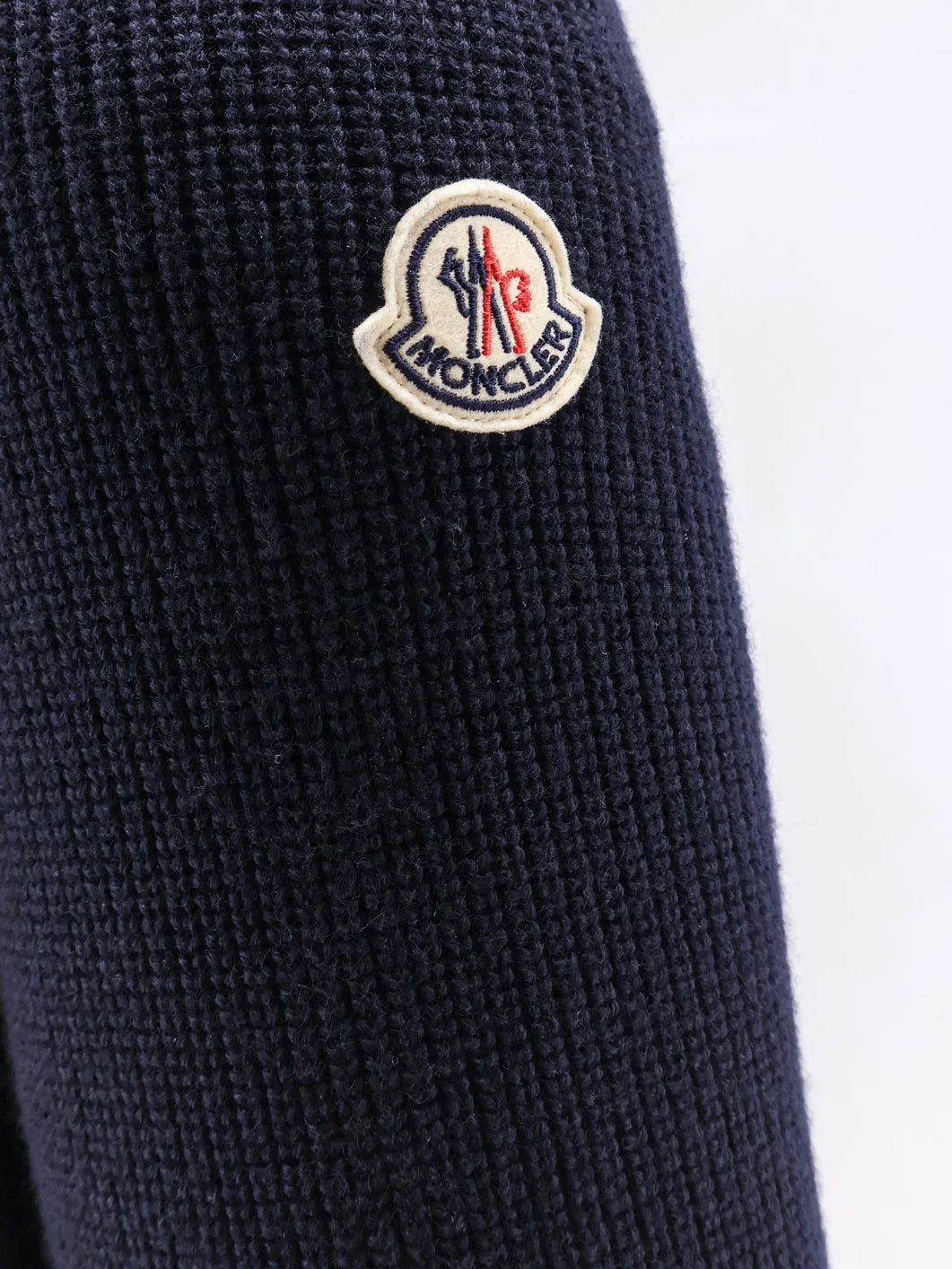 Down Jacket with virgin wool inserts