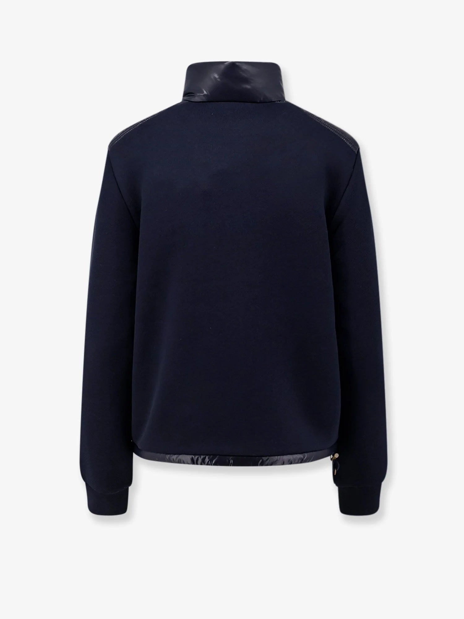 Padded jacket with fabric details