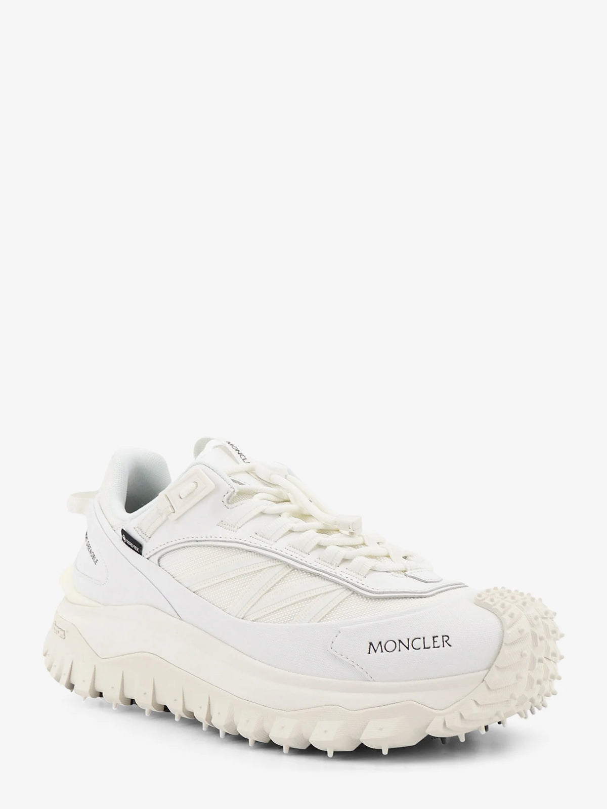 Trailgrip GTX nylon and leather sneakers with Goretex inserts