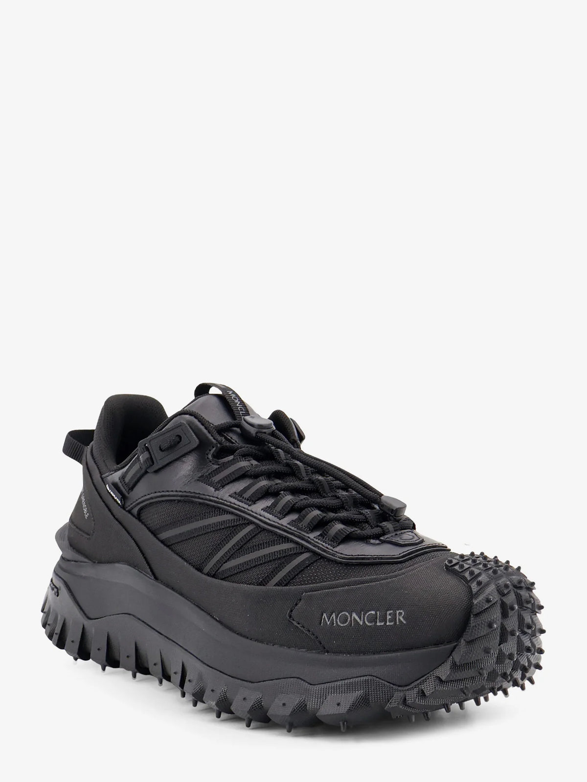 Trailgrip GTX nylon and leather sneakers with Goretex inserts