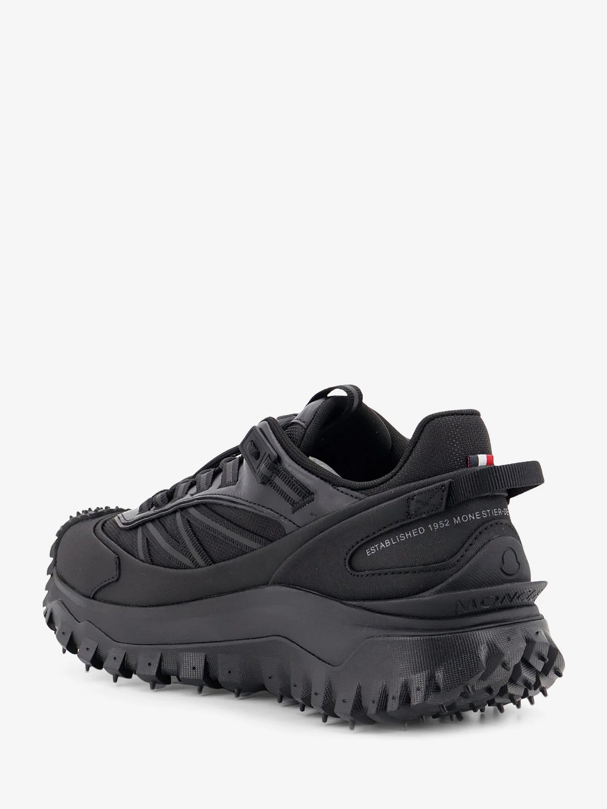 Trailgrip GTX nylon and leather sneakers with Goretex inserts