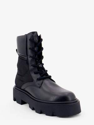 Aurea leather and nylon boots