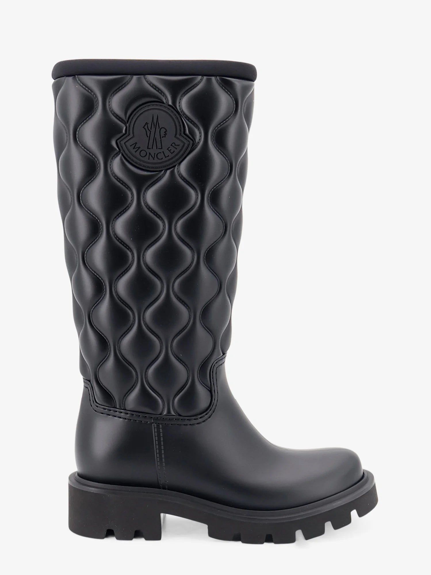 Kickstream Quilt PVC and neoprene rain boots