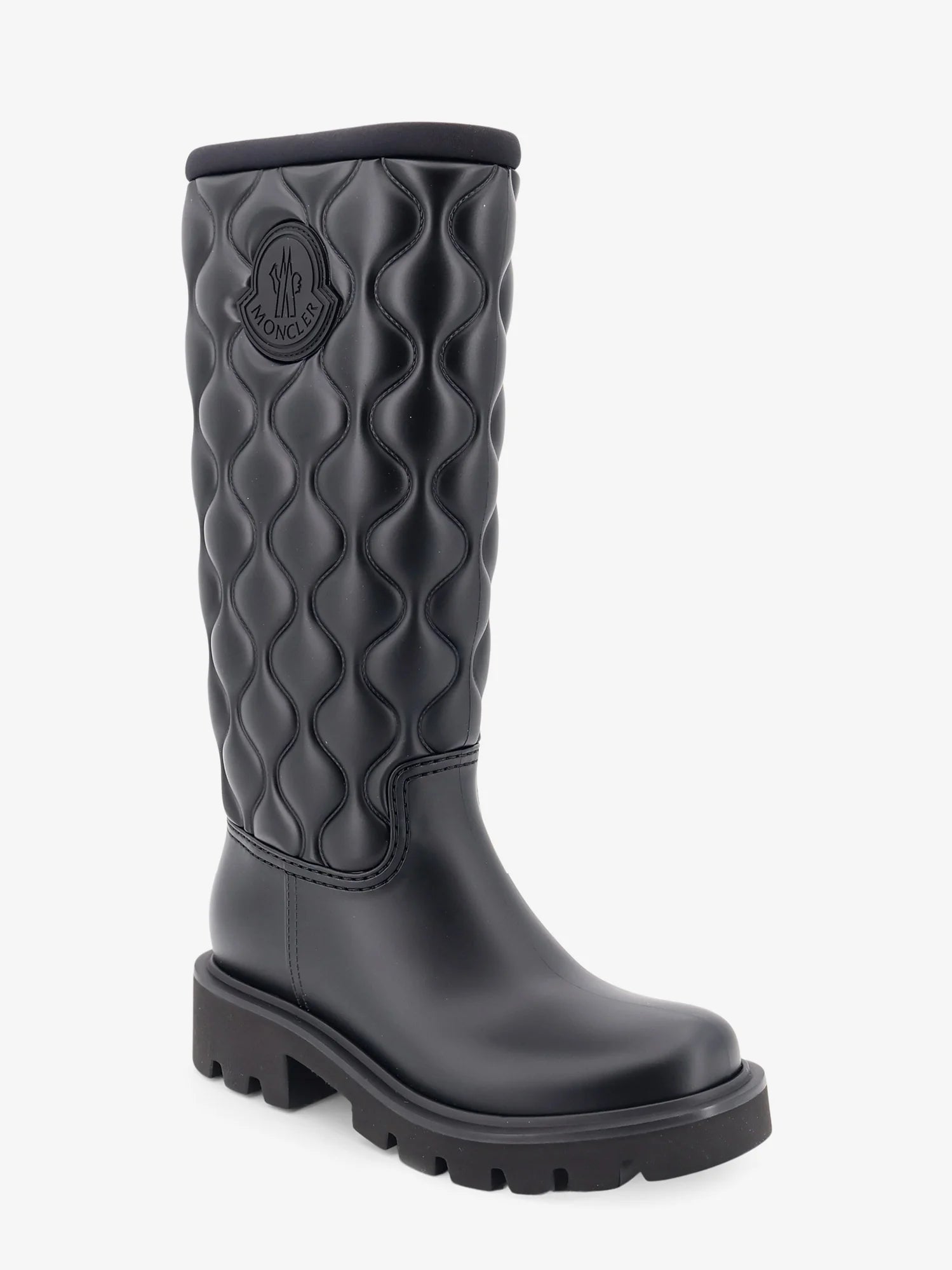 Kickstream Quilt PVC and neoprene rain boots