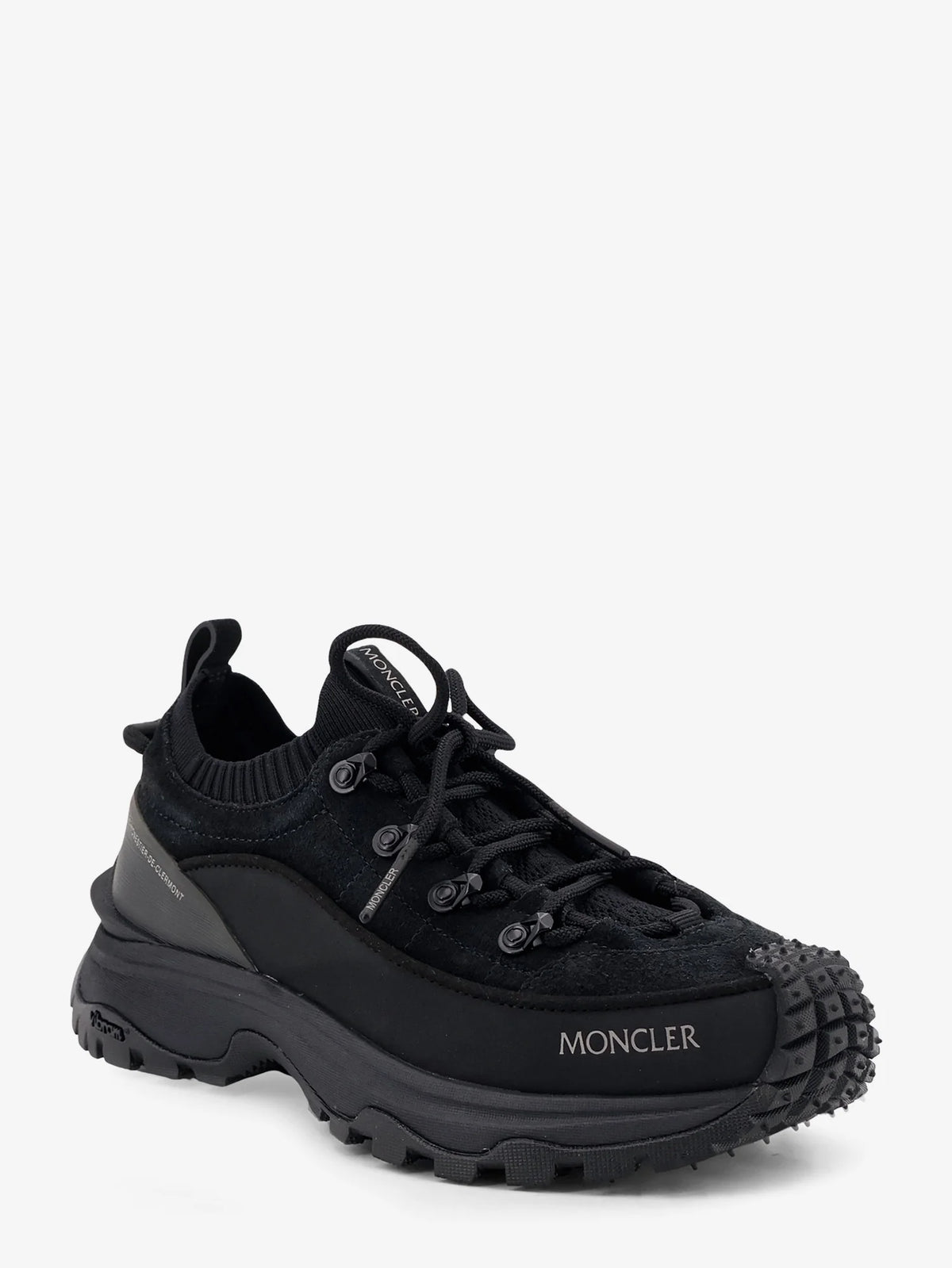 Trailgrip Lite3 nubuck and suede sneakers with side lettering logo
