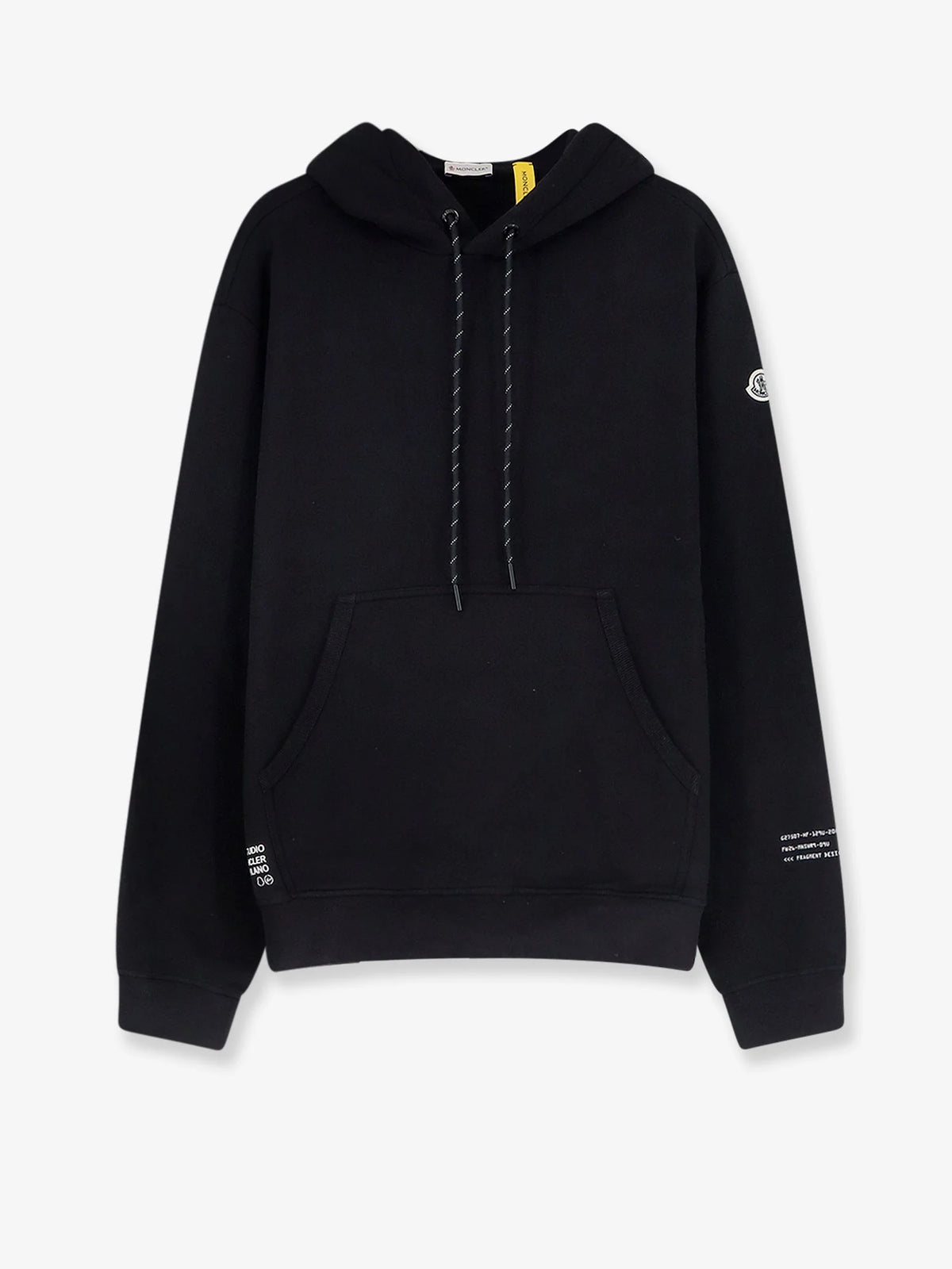 Cotton hoodie with logo