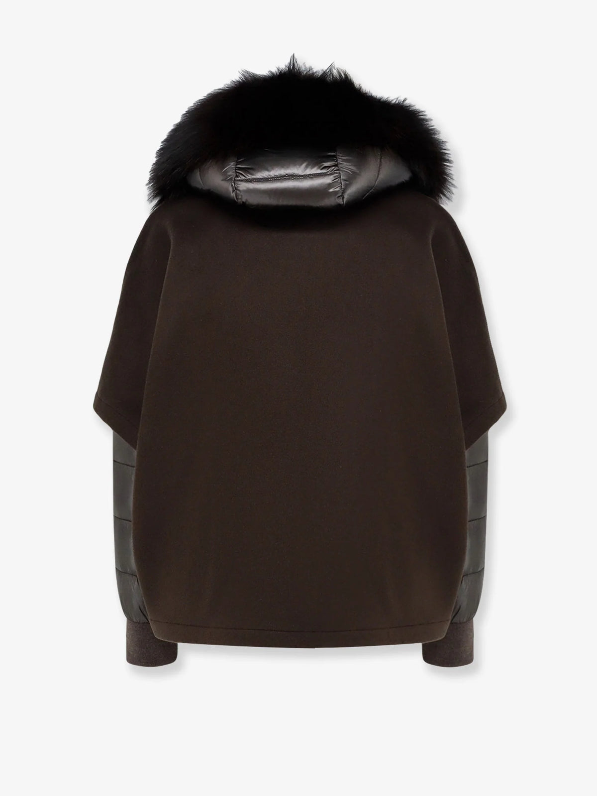 Pegaso a removable wool and cashmere blend down jacket