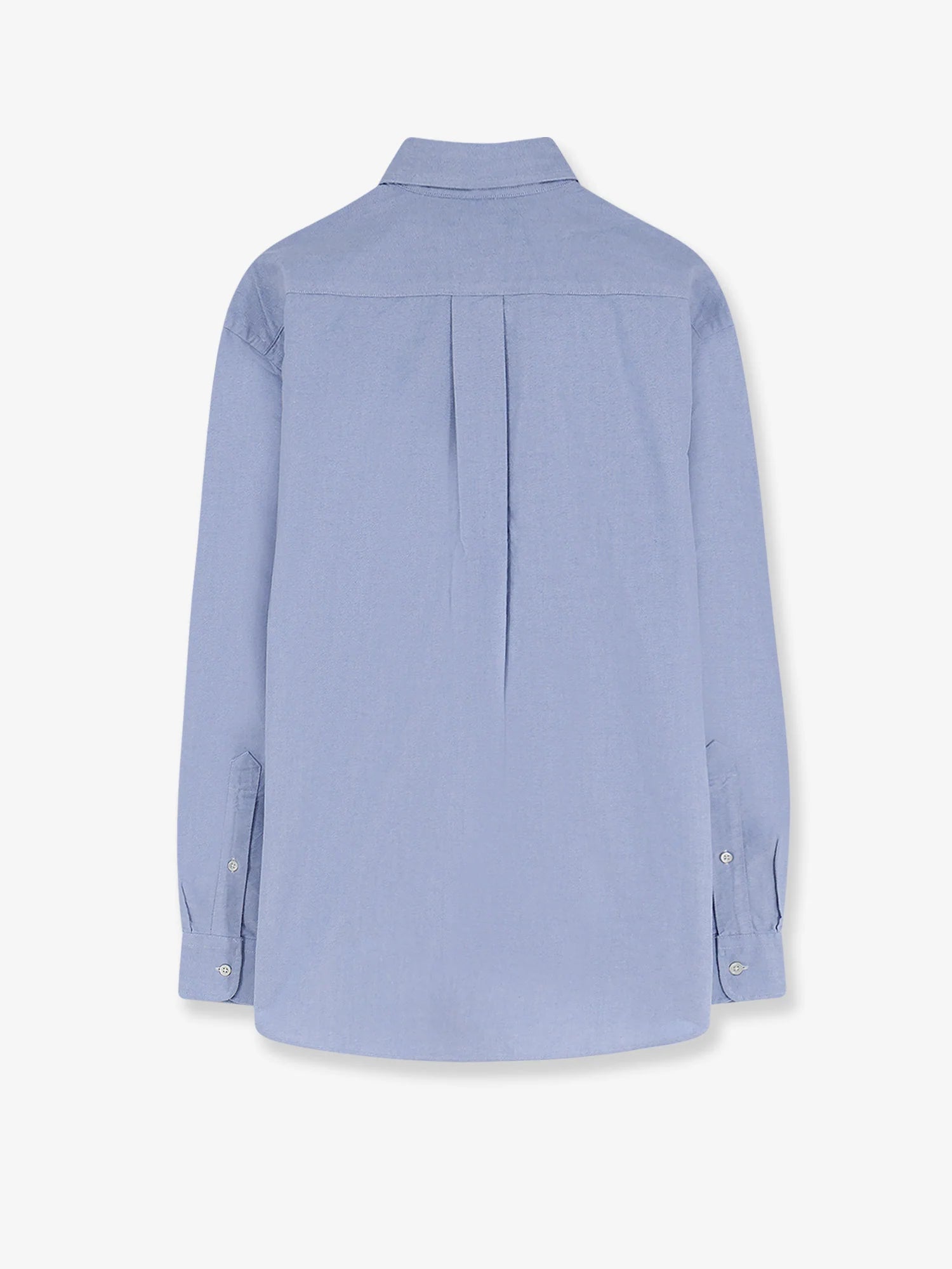 Cotton shirt with front logo
