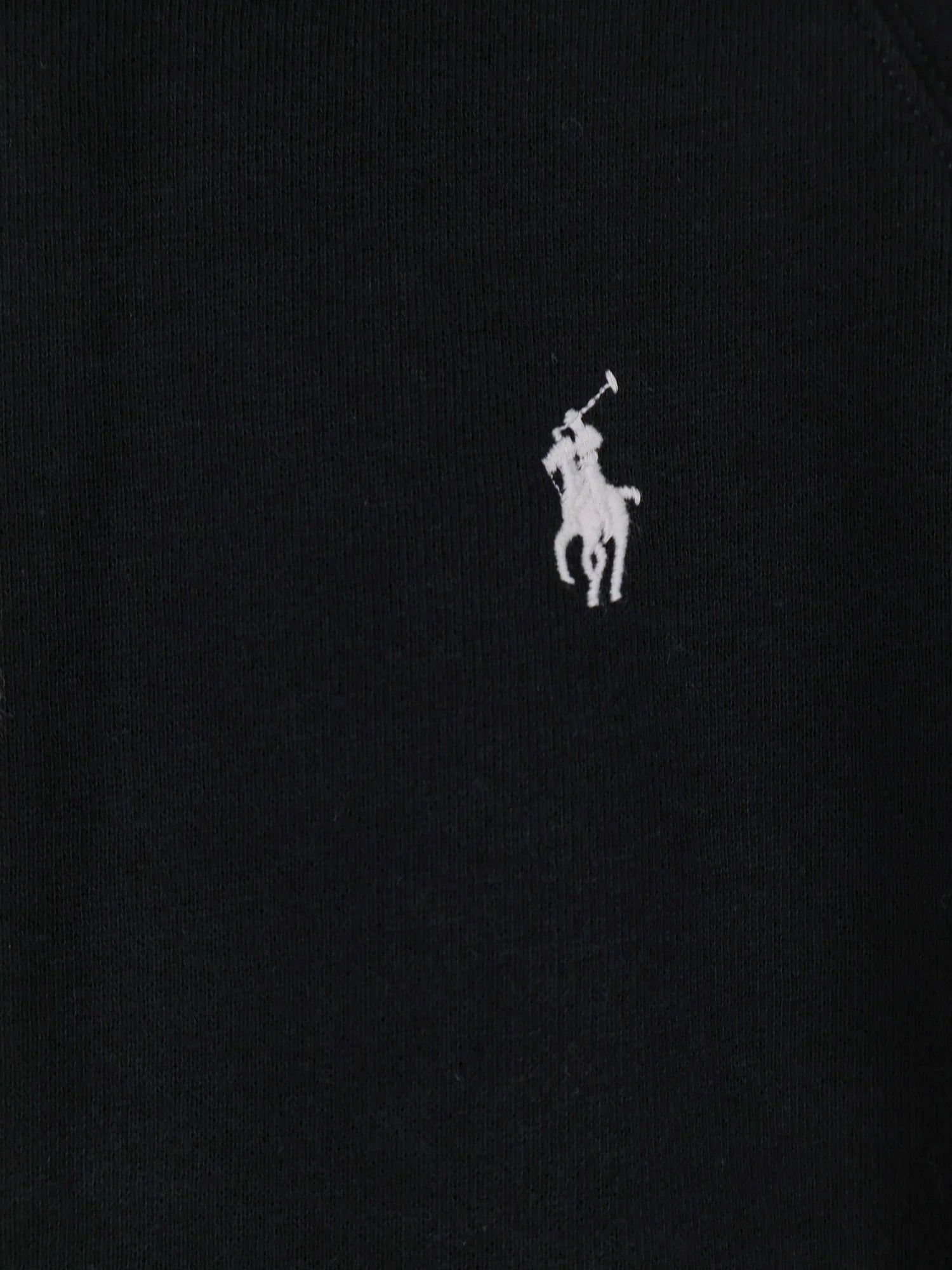 Cotton blend sweatshirt with embroidered logo