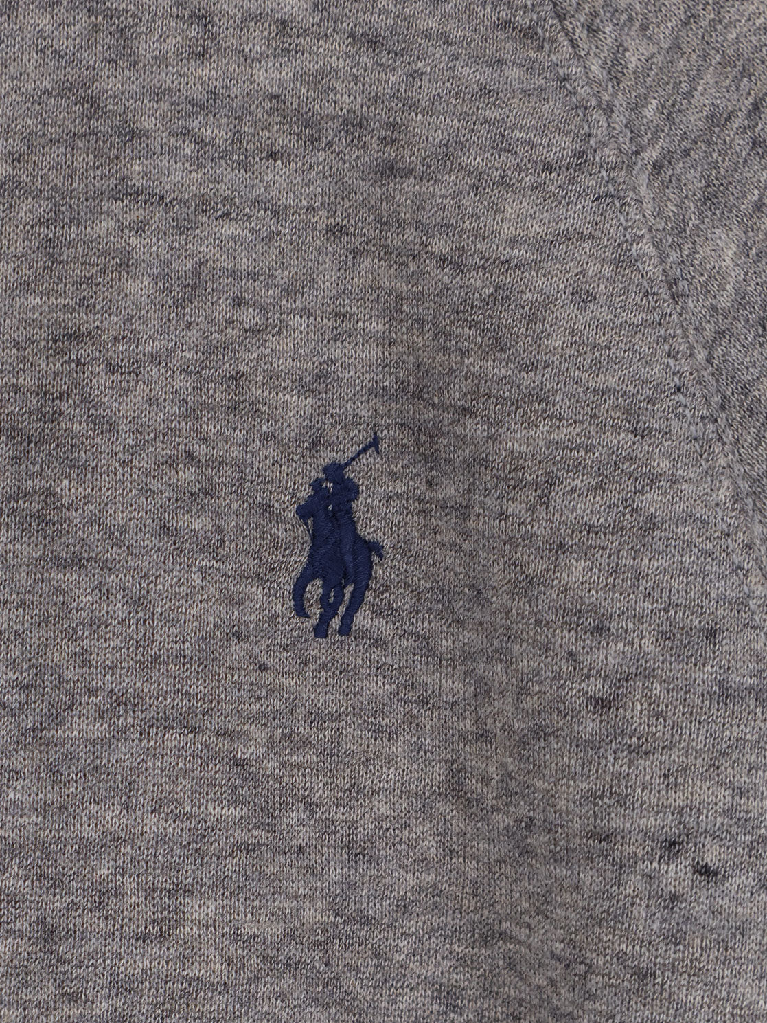 Cotton blend sweatshirt with embroidered logo