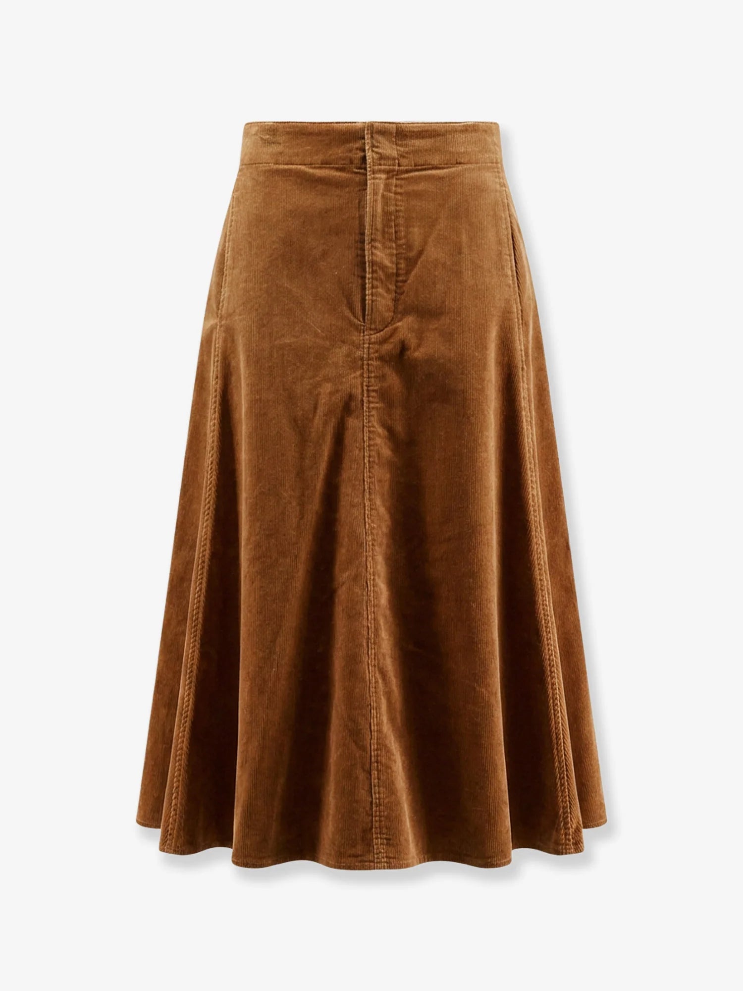 A-Line corduroy skirt