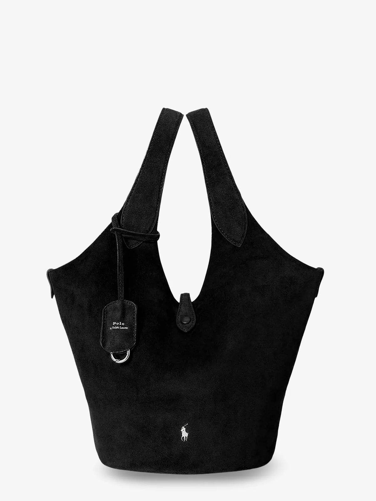 Polo Play suede tote bag