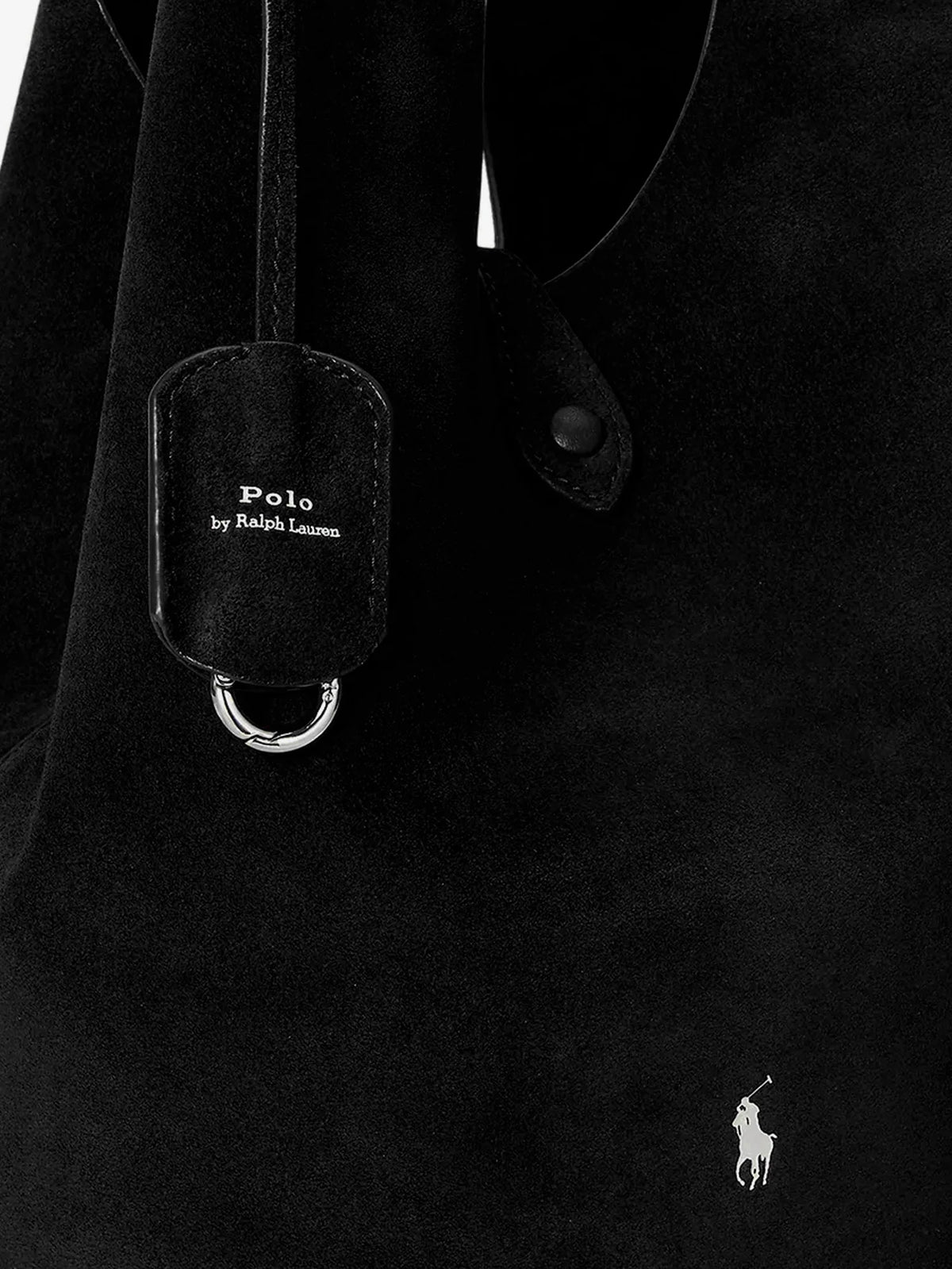 Polo Play suede tote bag