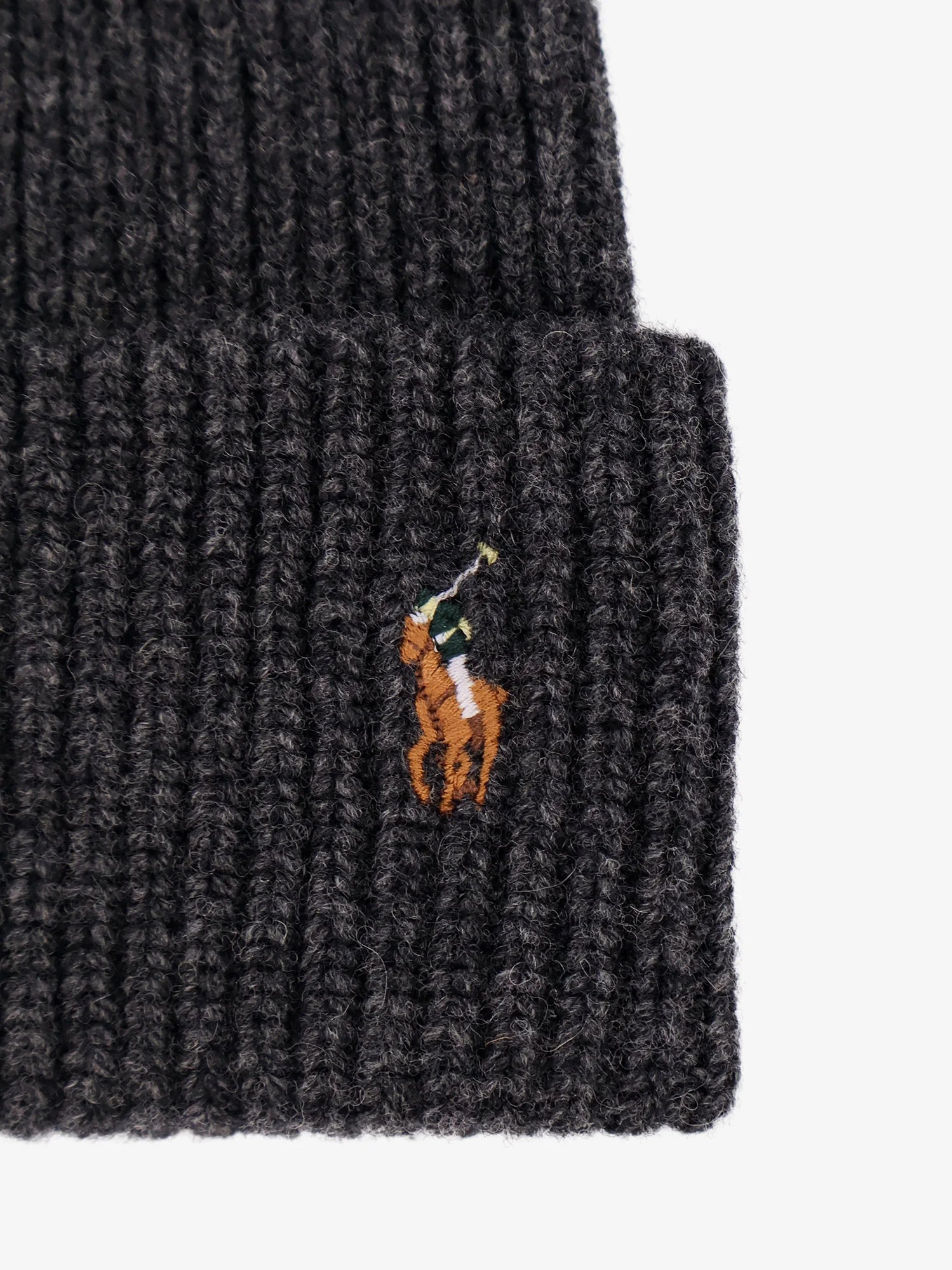 Wool blend beanie hat