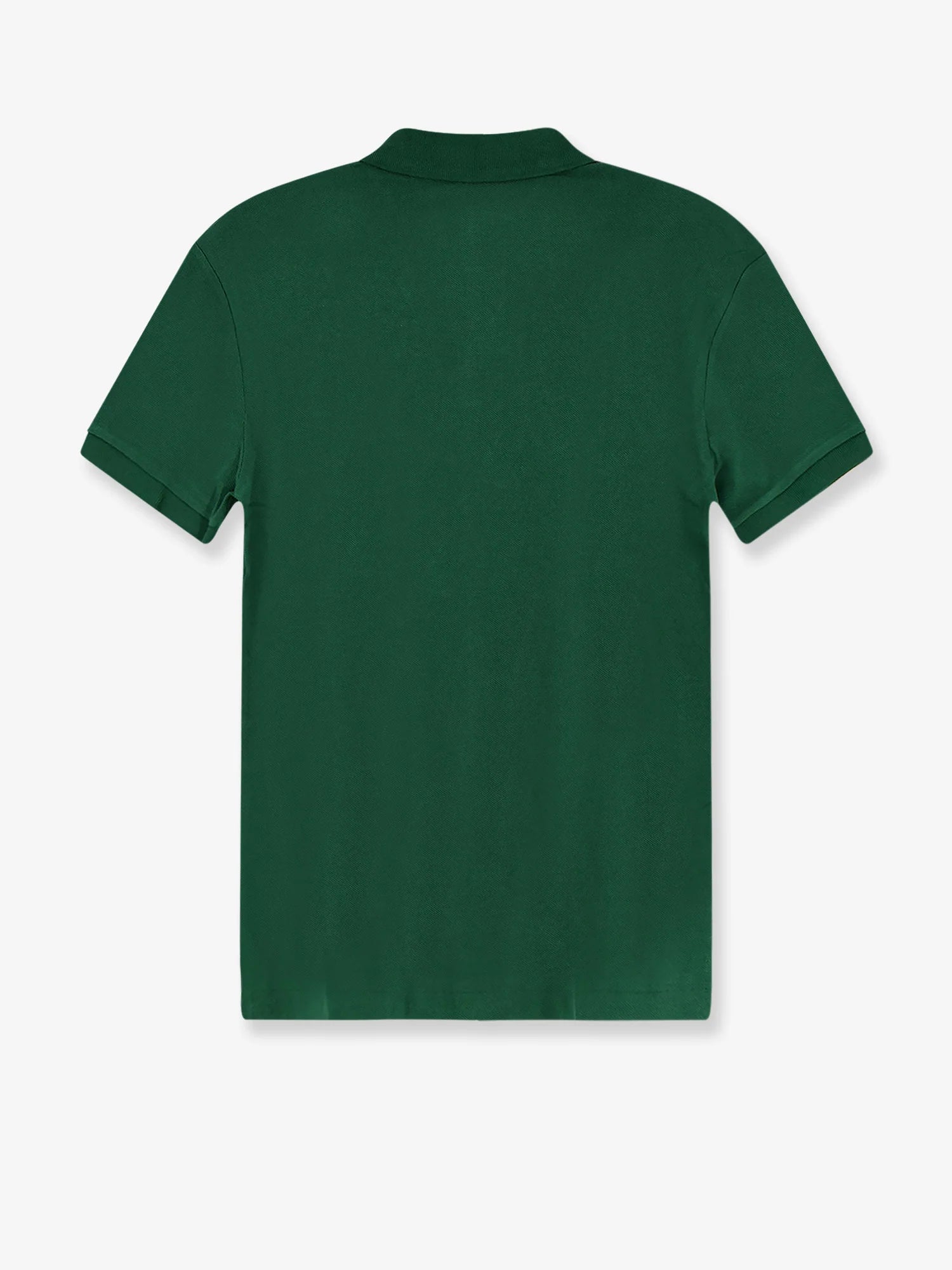 Cotton polo shirt with frontal logo embroidery