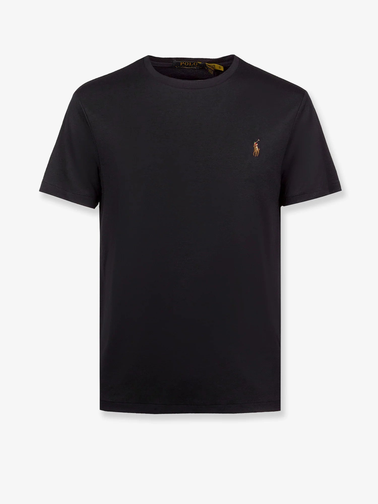 Cotton t-shirt with Logo embroidery