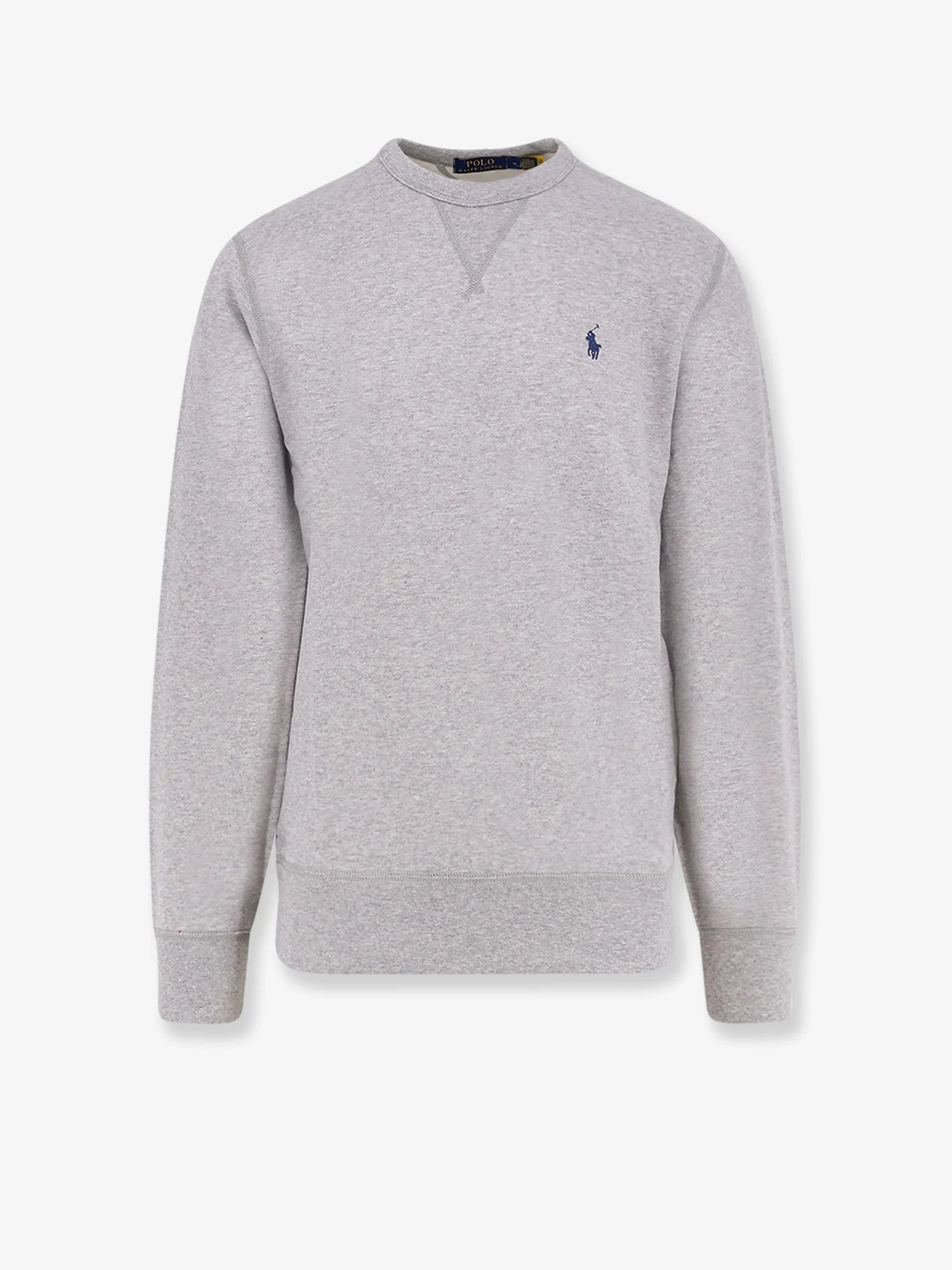 Cotton blend sweatshirt with logo