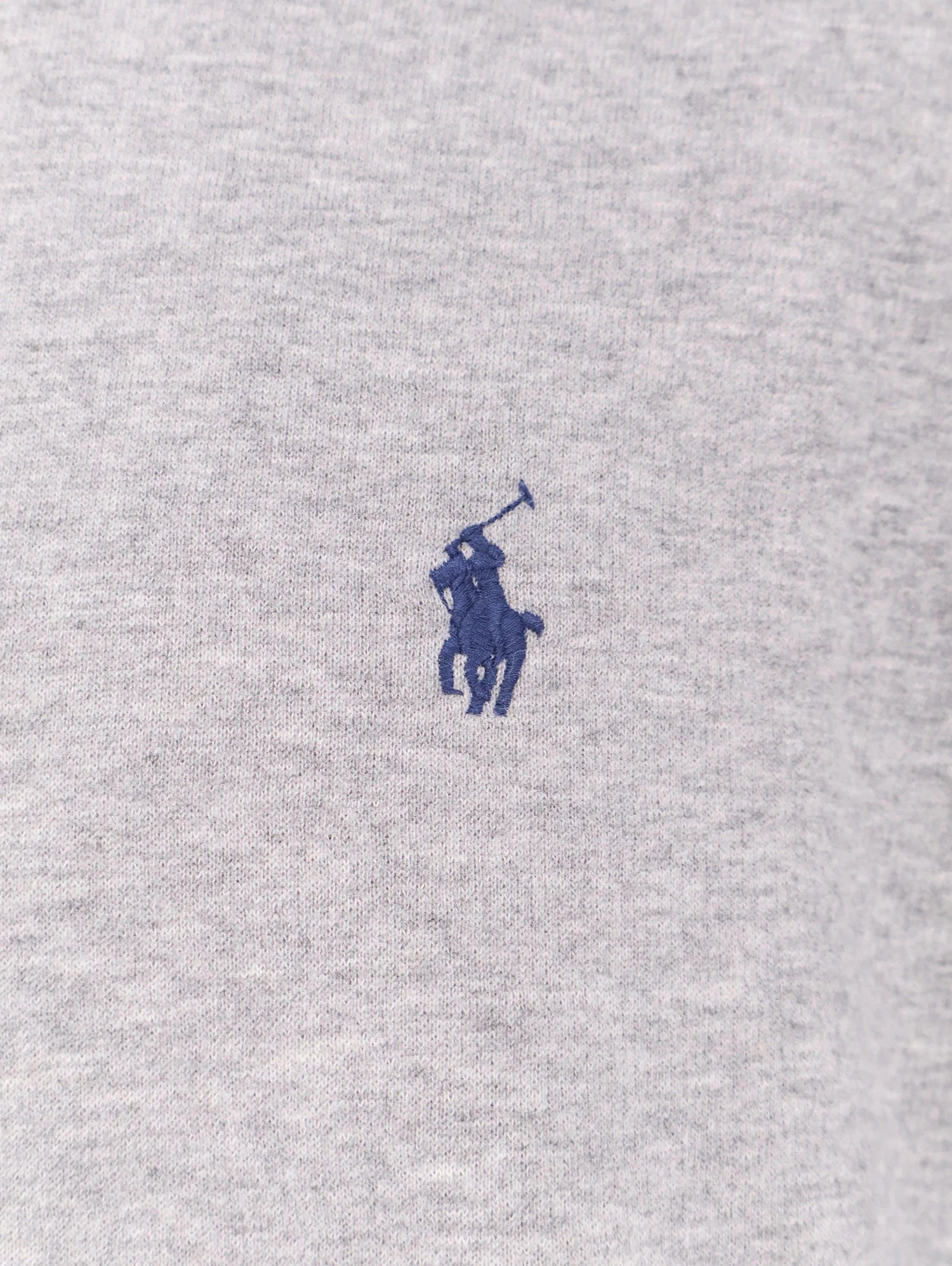 Cotton blend sweatshirt with logo
