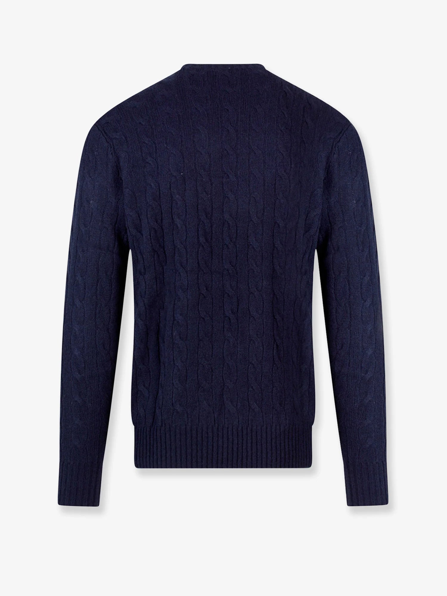 Wool and cashmere cable knit sweater