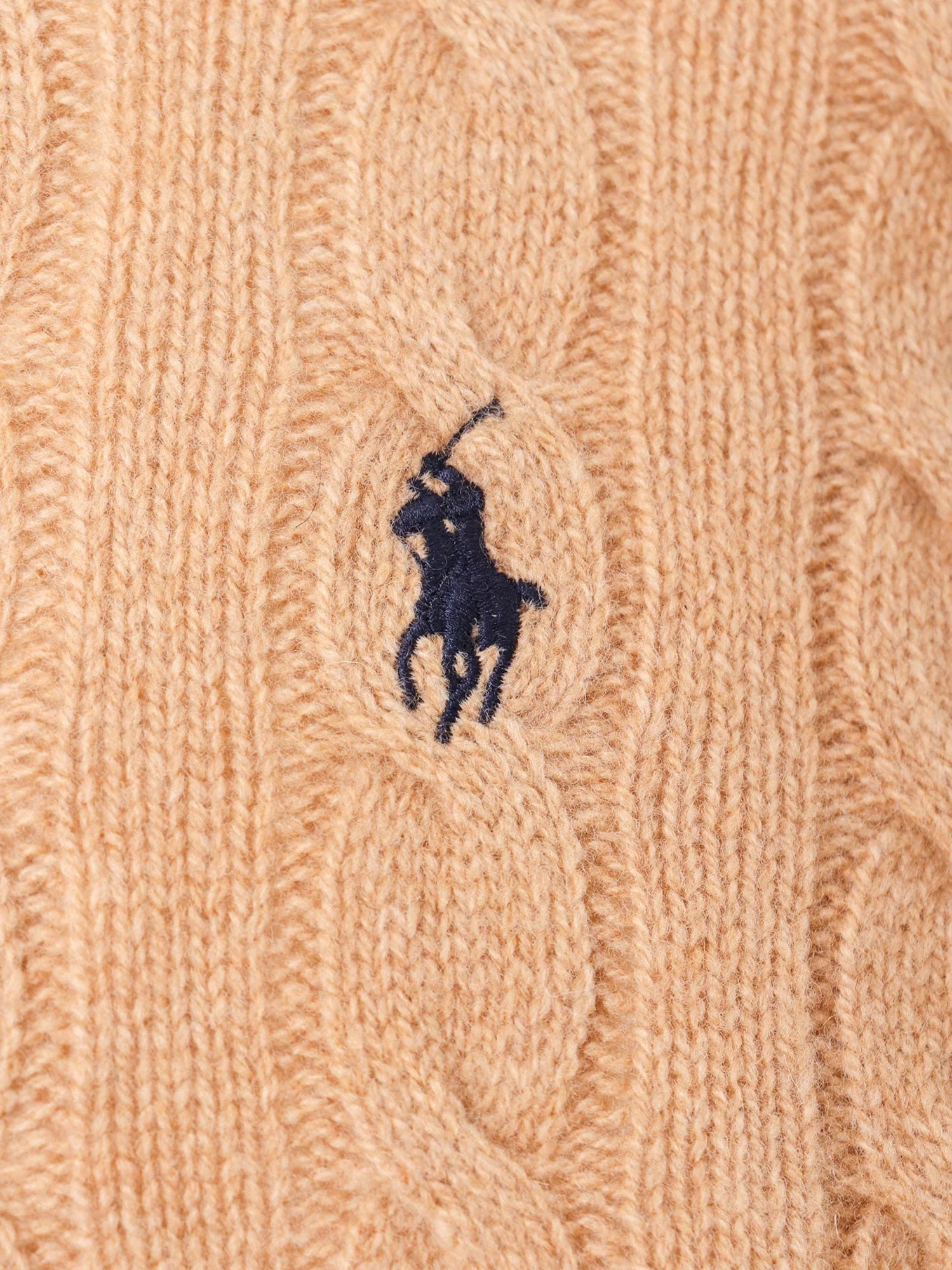 Wool and cashmere cable knit sweater
