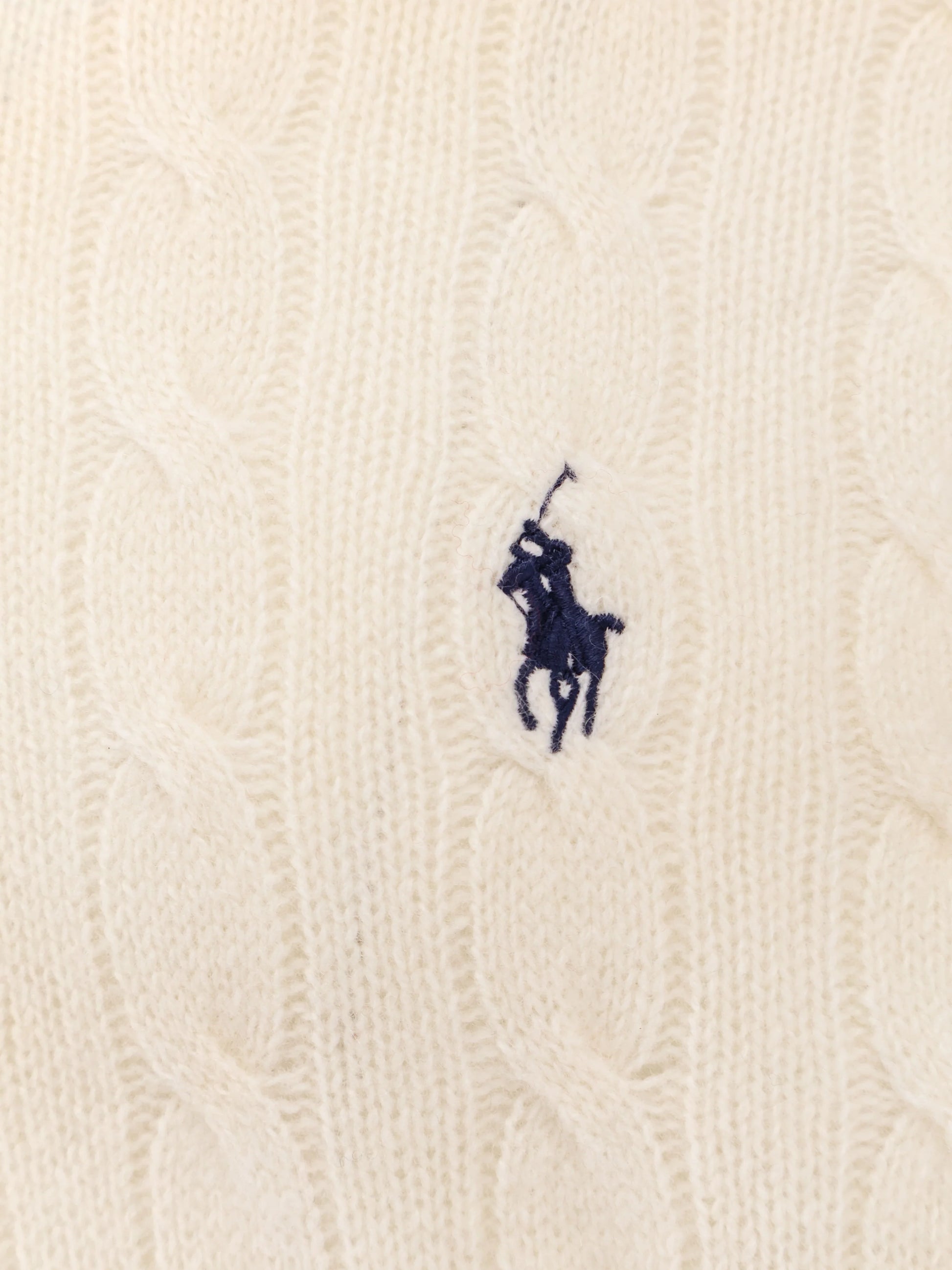 Wool and cashmere cable knit sweater