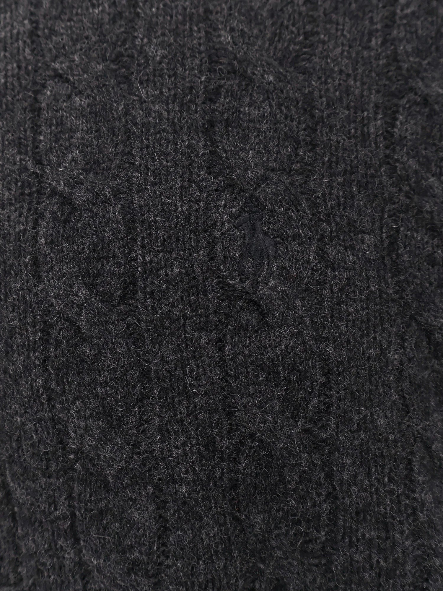 Wool and cashmere cable knit sweater