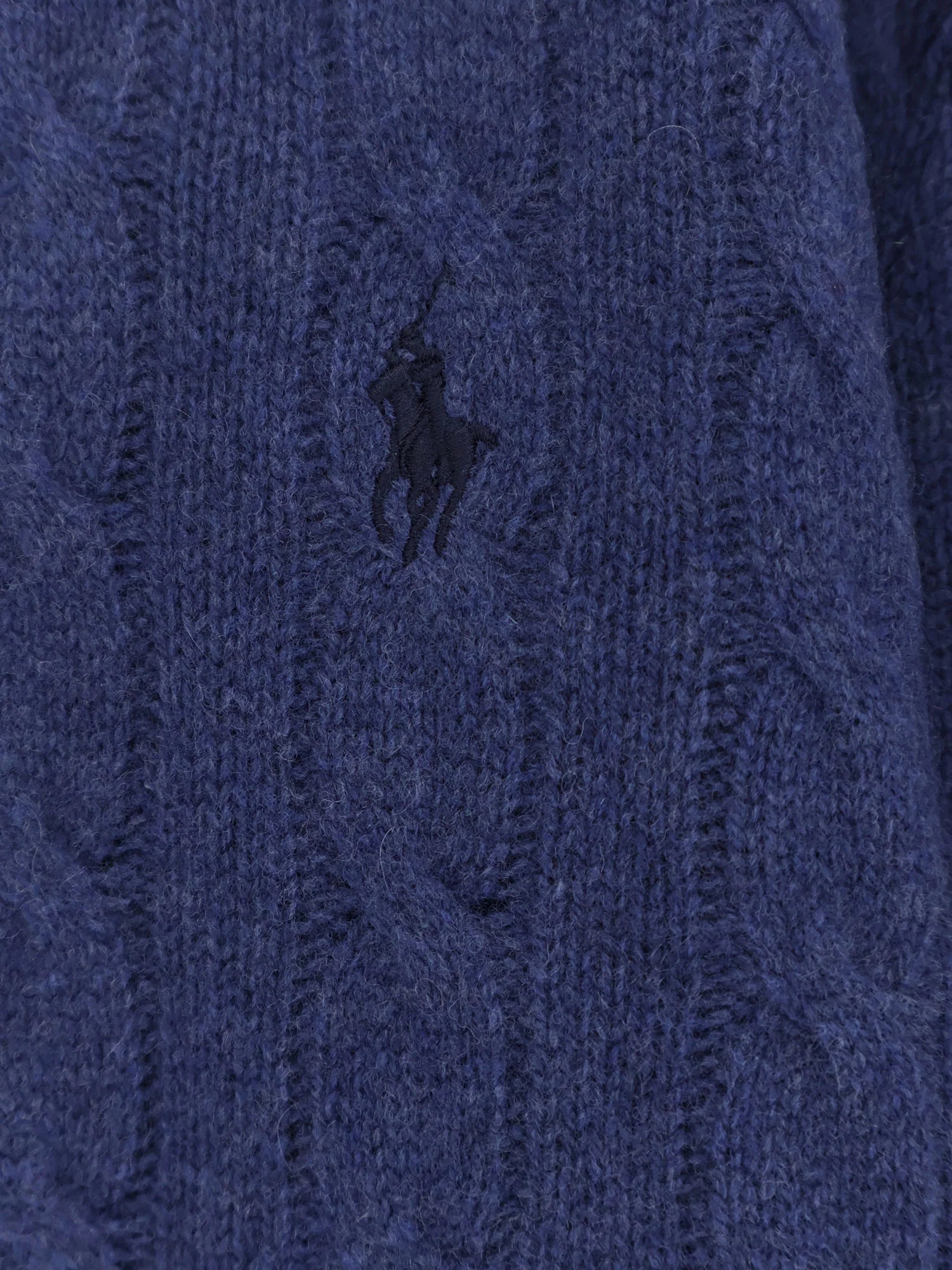Wool and cashmere cable knit sweater