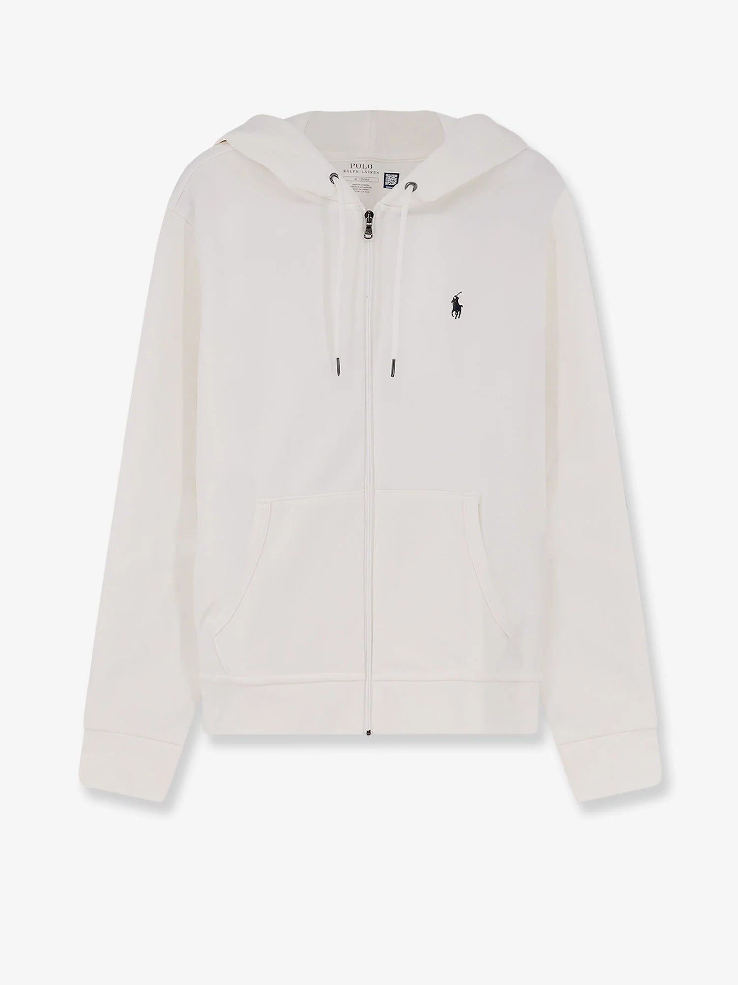 Cotton blend sweatshirt with iconic logo