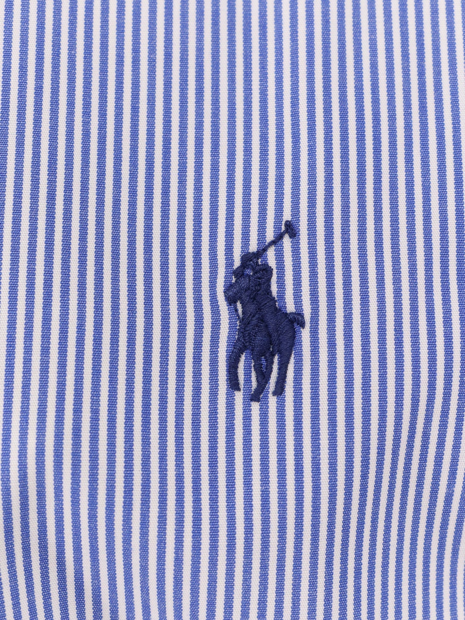Striped stretch cotton shirt