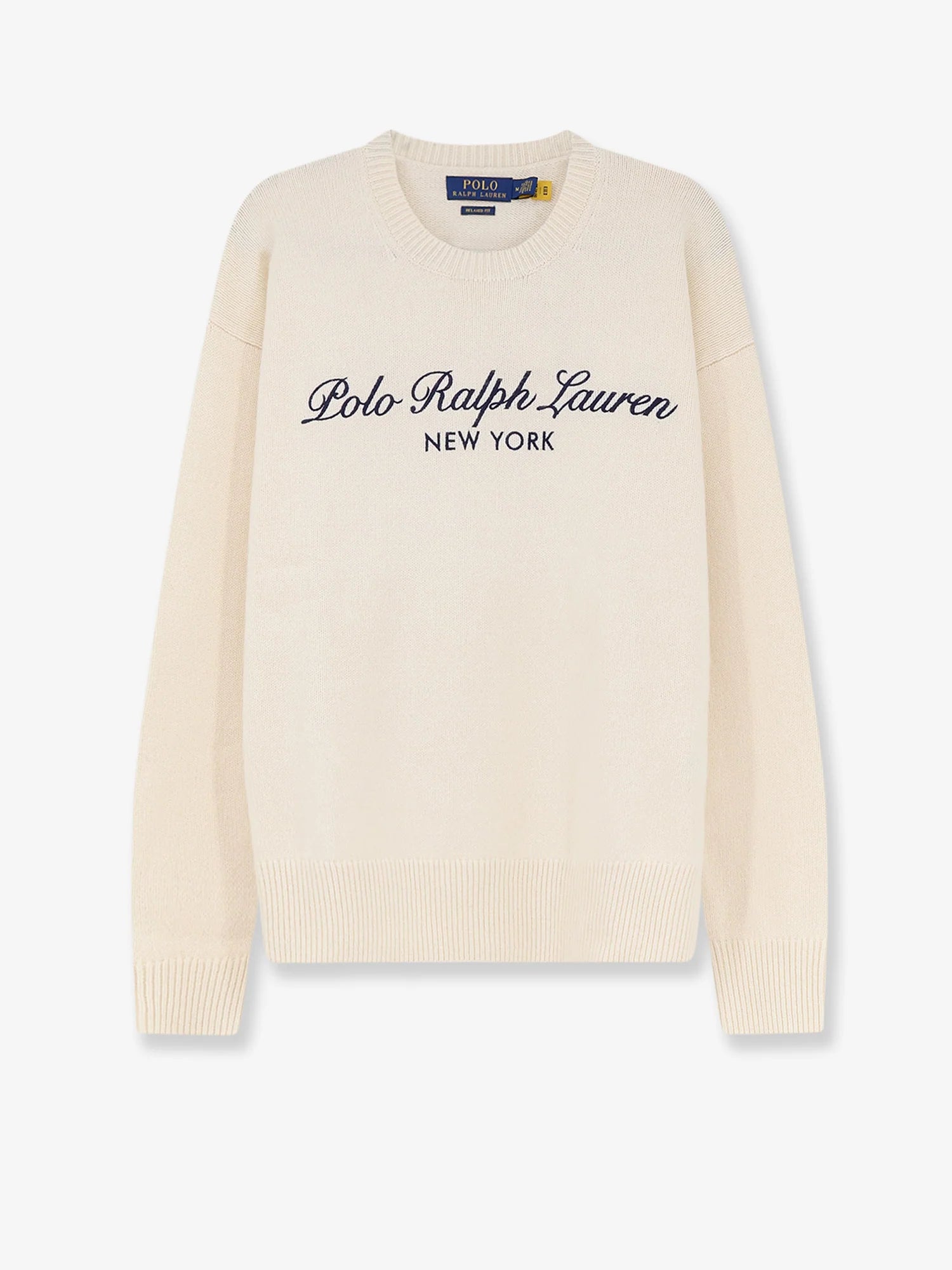 Wool and cotton blend sweater