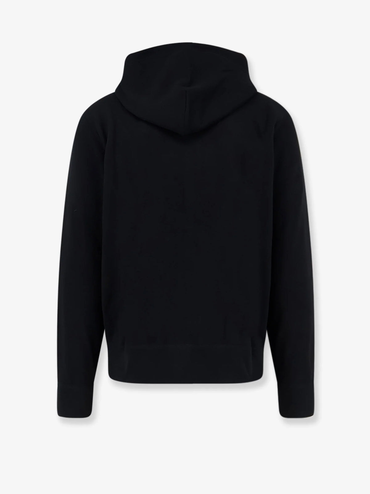 Hooded cotton blend sweatshirt