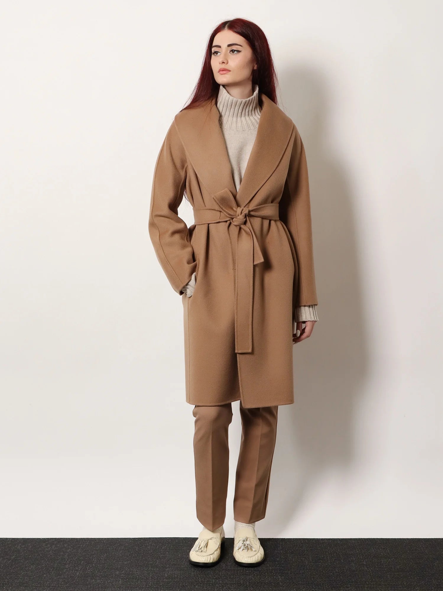 Messi virgin wool coat