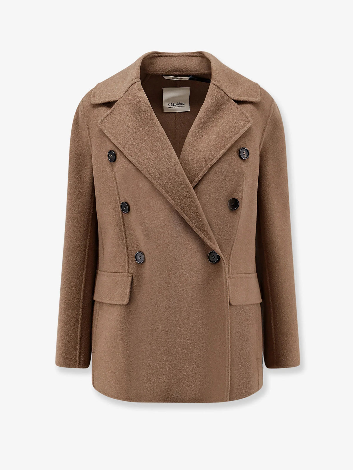 Smmrita virgin wool peacoat