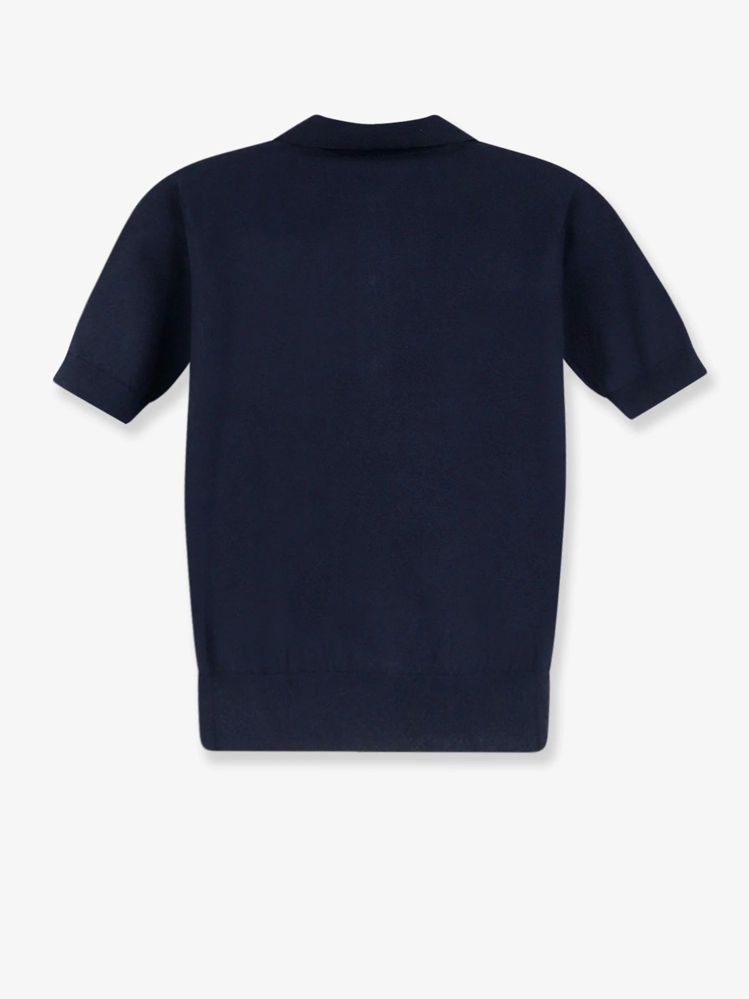 Smmpomposa cotton, silk and cashmere polo shirt