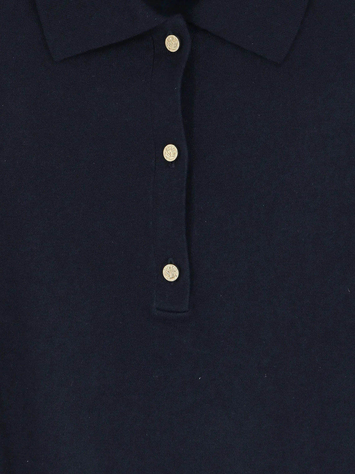 Smmpomposa cotton, silk and cashmere polo shirt