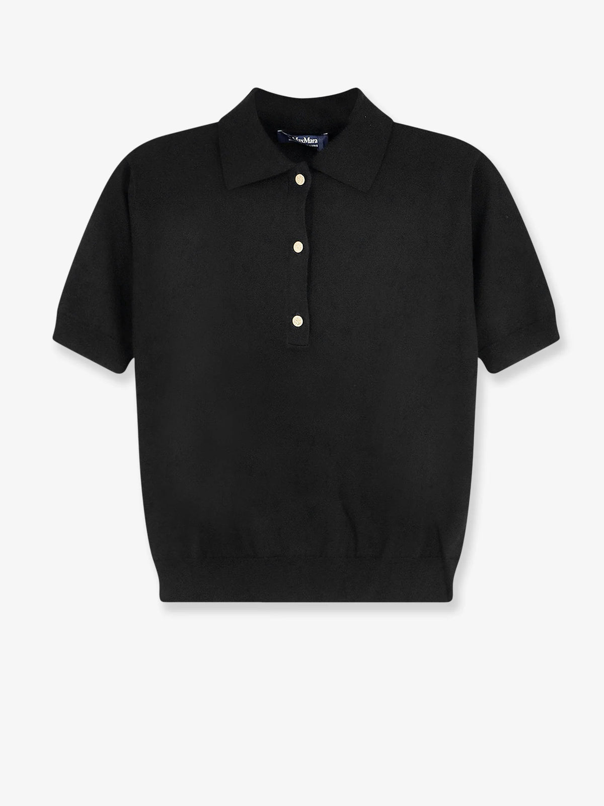 Smmpomposa cotton, silk and cashmere polo shirt