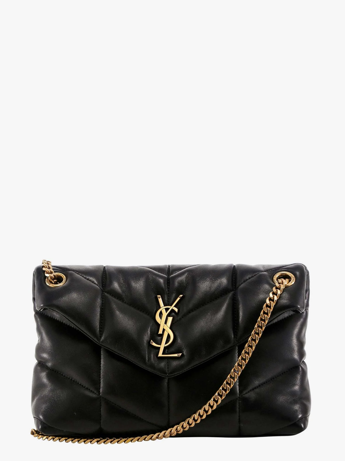 Loulou Puffer matelassé leather shoulder bag