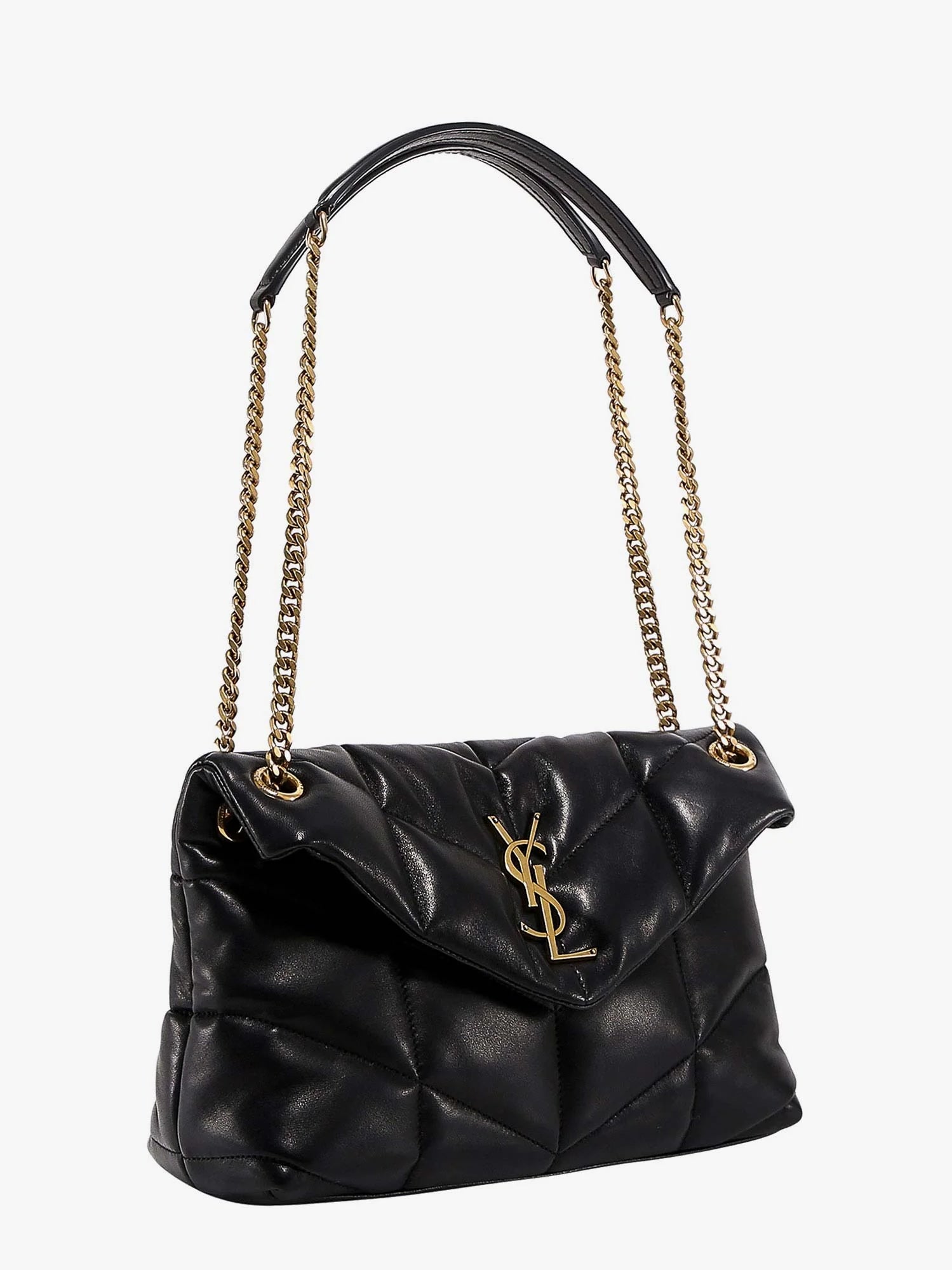 Loulou Puffer matelassé leather shoulder bag