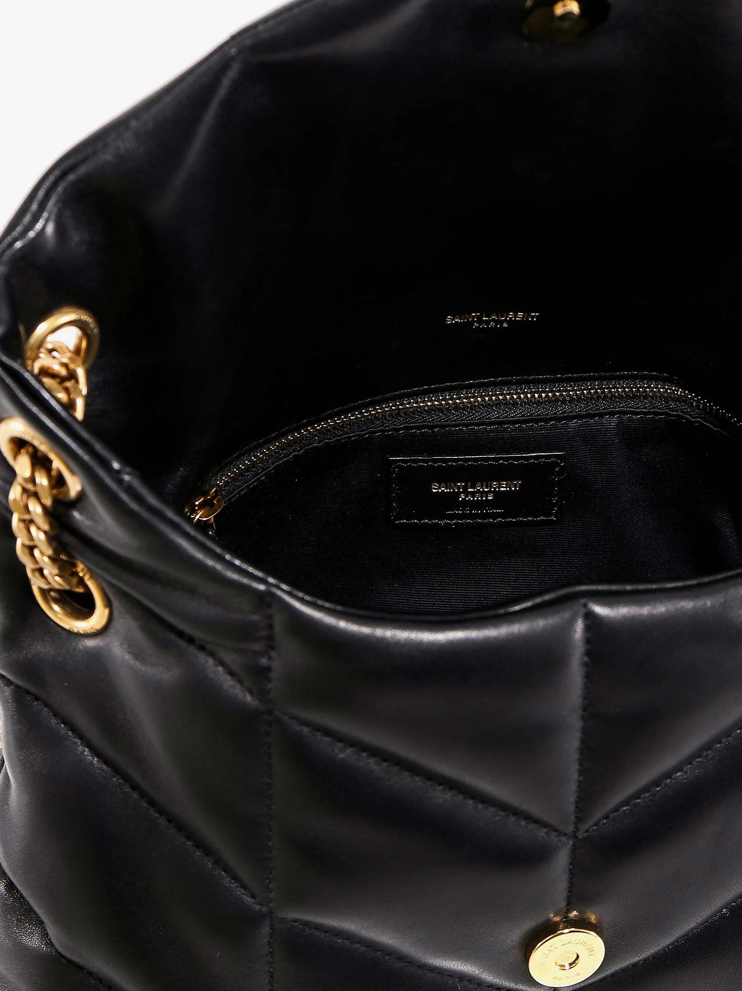 Loulou Puffer matelassé leather shoulder bag