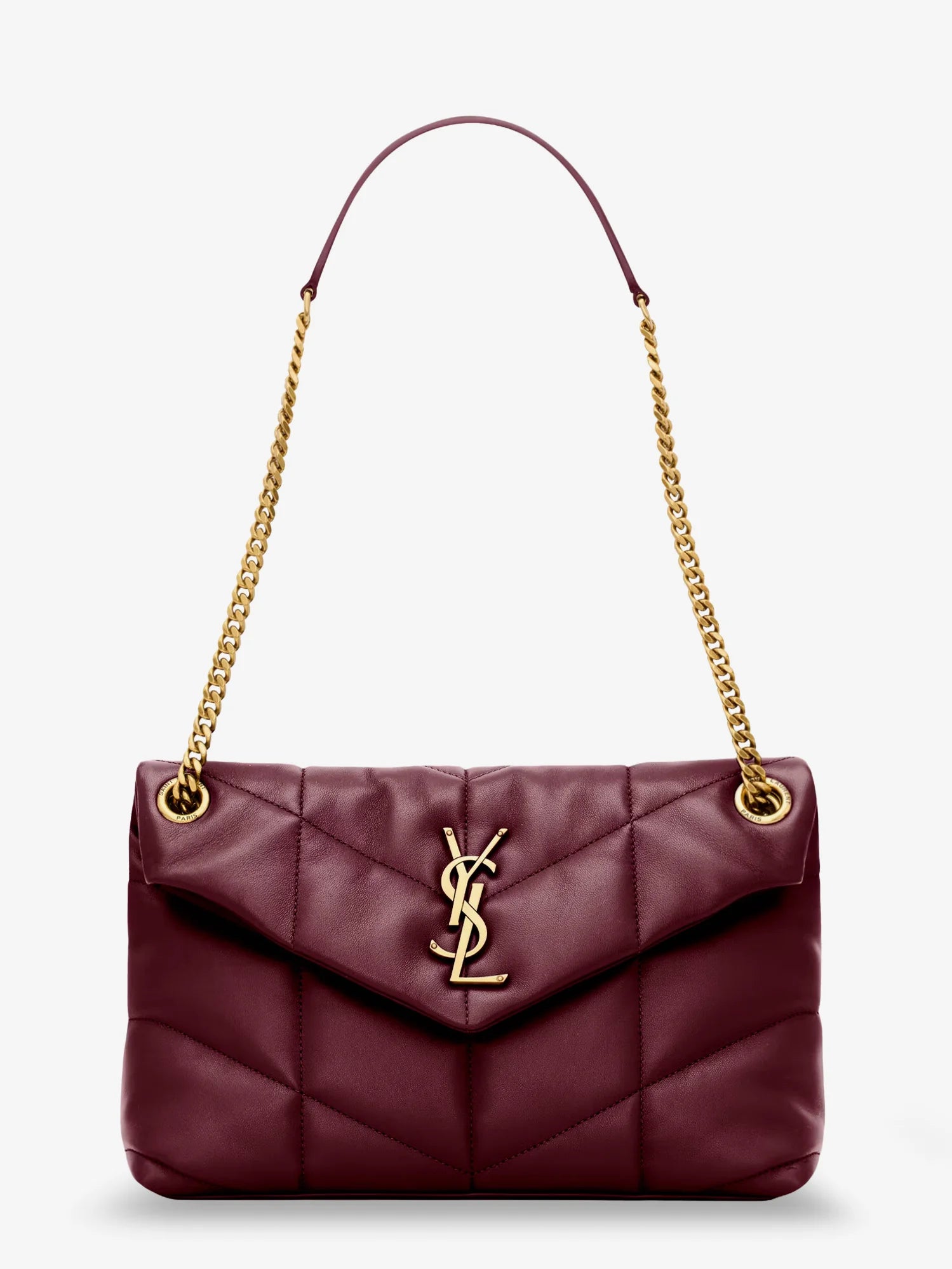 Loulou Puffer matelassé leather shoulder bag