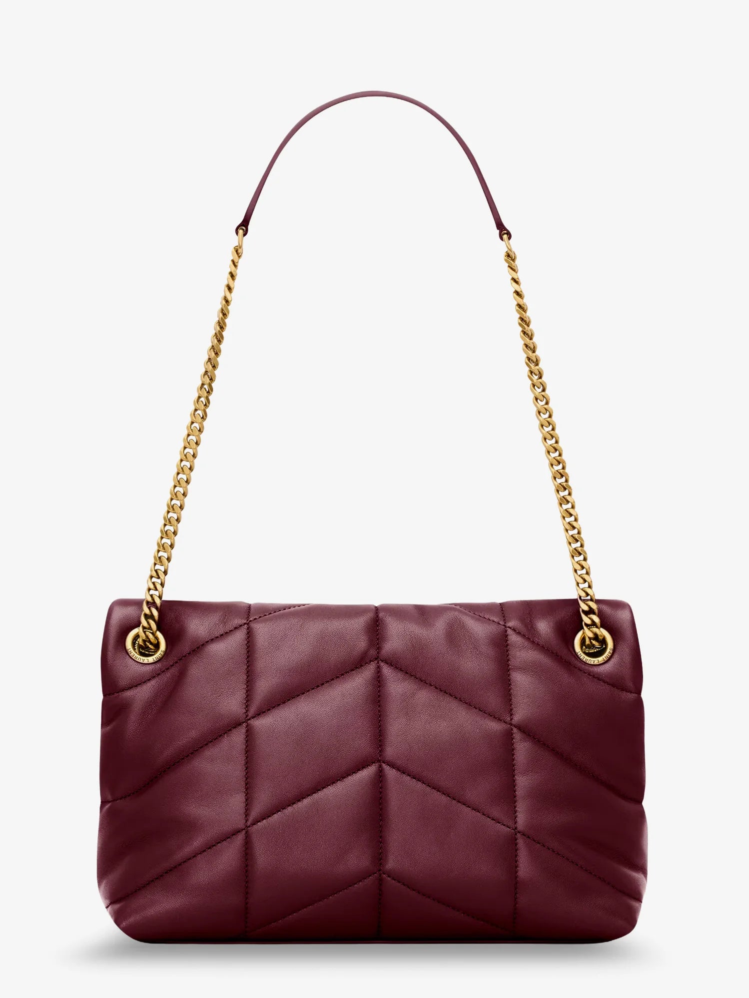 Loulou Puffer matelassé leather shoulder bag